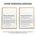 Raumakustiker Definition A6 Karte personalisierbar mit Namen Beruf Grußkarte Akustiker Geschenk Geburtstag Raumakustiker Postkarte