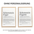 Schornsteinfeger Definition Karte personalisierbar mit Namen Beruf Grußkarte Schornsteinfeger Geschenk Geburtstag Grußkarte Definition