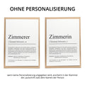 Zimmerin Definition Karte personalisierbar mit Namen Beruf Grußkarte Zimmerin Geschenk Geburtstag Zimmerer Postkarte Definition
