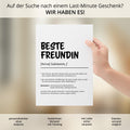 Beste Freundin Definition Poster personalisierbar mit Namen Poster Geschenk Freundin Einzug Geschenk Freundin personalisierbar ungerahmt