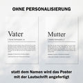 Vater Definition Poster personalisierbar mit Namen Vater Poster Geschenk Einzug Geburtstag Geschenk Vater Poster Geburt Geschenk Vater