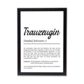 Trauzeugin Definition Poster personalisierbar mit Namen Treuzeugin Poster Geschenk Frage Trauzeugin Poster Definition Hochzeit Poster Heirat