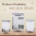 Notizblock Granit Notizblock personalisierbar mit Namen To Do Liste Notizblock für Studenten Schreibblock Bürobedarf Geschenk Kollege