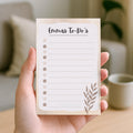 Notizblock Boho Notizblock personalisierbar mit Namen To-Do Liste Notizblock für Studenten Bürobedarf Geschenk Kollege