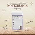 Notizblock Otter Notizblock personalisierbar mit Namen To-Do Liste Notizblock für Studenten Bürobedarf Geschenk Kollege