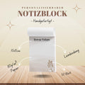 Notizblock Boho Notizblock personalisierbar mit Namen To-Do Liste Notizblock für Studenten Bürobedarf Geschenk Kollege