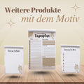 Notizblock Boho Notizblock personalisierbar mit Namen To-Do Liste Notizblock für Studenten Bürobedarf Geschenk Kollege