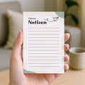 Notizblock Papierflieger Notizblock personalisierbar mit Namen To-Do Liste Notizblock für Studenten Bürobedarf Geschenk Kollege