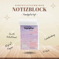 Tagesplaner Kawaii Katze A5 Notizblock personalisierbar mit Namen To Do Liste Notizblock für Studenten Schreibblock Bürobedarf Geschenk