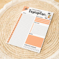 Tagesplaner Summerween A5 Notizblock personalisierbar mit Namen To Do Liste Notizblock für Studenten Schreibblock Bürobedarf Geschenk
