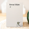 Notizblock Summerween Notizblock personalisierbar mit Namen To-Do Liste Notizblock für Studenten Bürobedarf Geschenk Pflanzenliebhaber