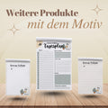 Notizblock Summerween Notizblock personalisierbar mit Namen To-Do Liste Notizblock für Studenten Bürobedarf Geschenk Pflanzenliebhaber