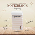 Notizblock Summerween Notizblock personalisierbar mit Namen To-Do Liste Notizblock für Studenten Bürobedarf Geschenk Kollegin