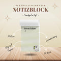 Notizblock Summerween Notizblock personalisierbar mit Namen To-Do Liste Notizblock für Studenten Bürobedarf Geschenk Kollegin