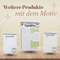 Notizblock Summerween Notizblock personalisierbar mit Namen To-Do Liste Notizblock für Studenten Bürobedarf Geschenk Kollegin
