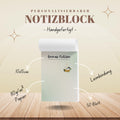 Notizblock Katze Notizblock personalisierbar mit Namen To-Do Liste Notizblock für Studenten Bürobedarf Geschenk Katzenbesitzer