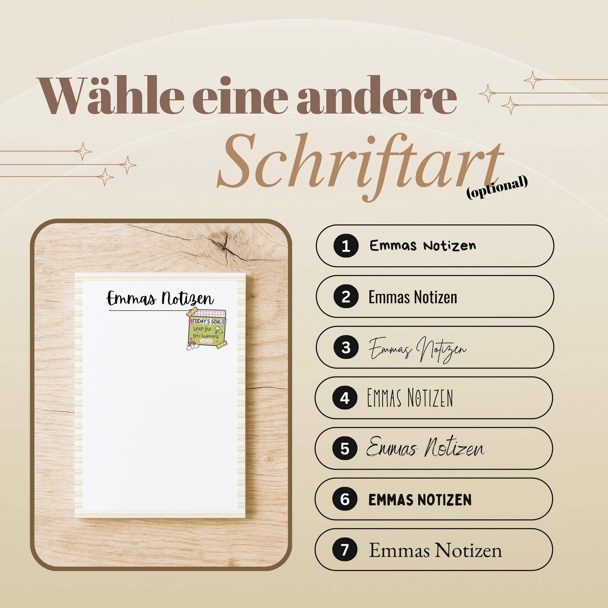 Notizblock Teacher Notizblock personalisierbar mit Namen To-Do Liste Notizblock für Studenten Bürobedarf Geschenk Kollegin