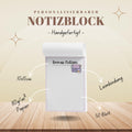 Notizblock Teacher Notizblock personalisierbar mit Namen To-Do Liste Notizblock für Studenten Bürobedarf Geschenk Kollegin