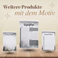 Notizblock Granit Notizblock personalisierbar mit Namen To Do Liste Notizblock für Studenten Schreibblock Bürobedarf Geschenk Kollege