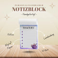 Notizblock Witchy Notizblock personalisierbar mit Namen To-Do Liste Notizblock für Studenten Bürobedarf Geschenk Kollege