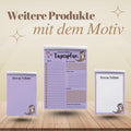 Notizblock Otter Notizblock personalisierbar mit Namen To-Do Liste Notizblock für Studenten Bürobedarf Geschenk Kollege