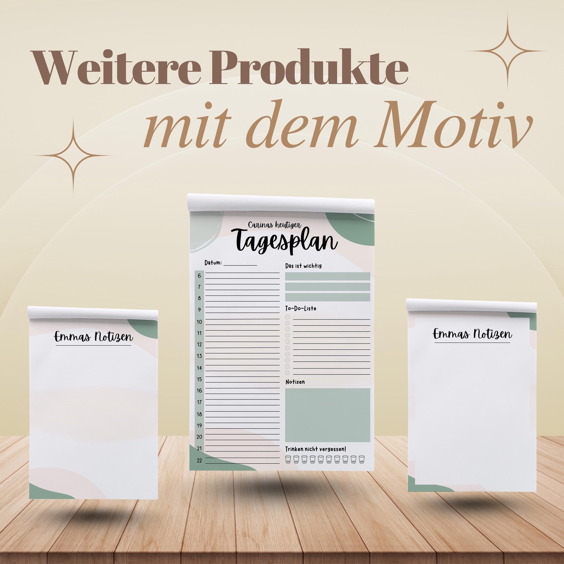 Notizblock Soft Notizblock personalisierbar mit Namen To-Do Liste Notizblock für Studenten Bürobedarf Geschenk Kollege
