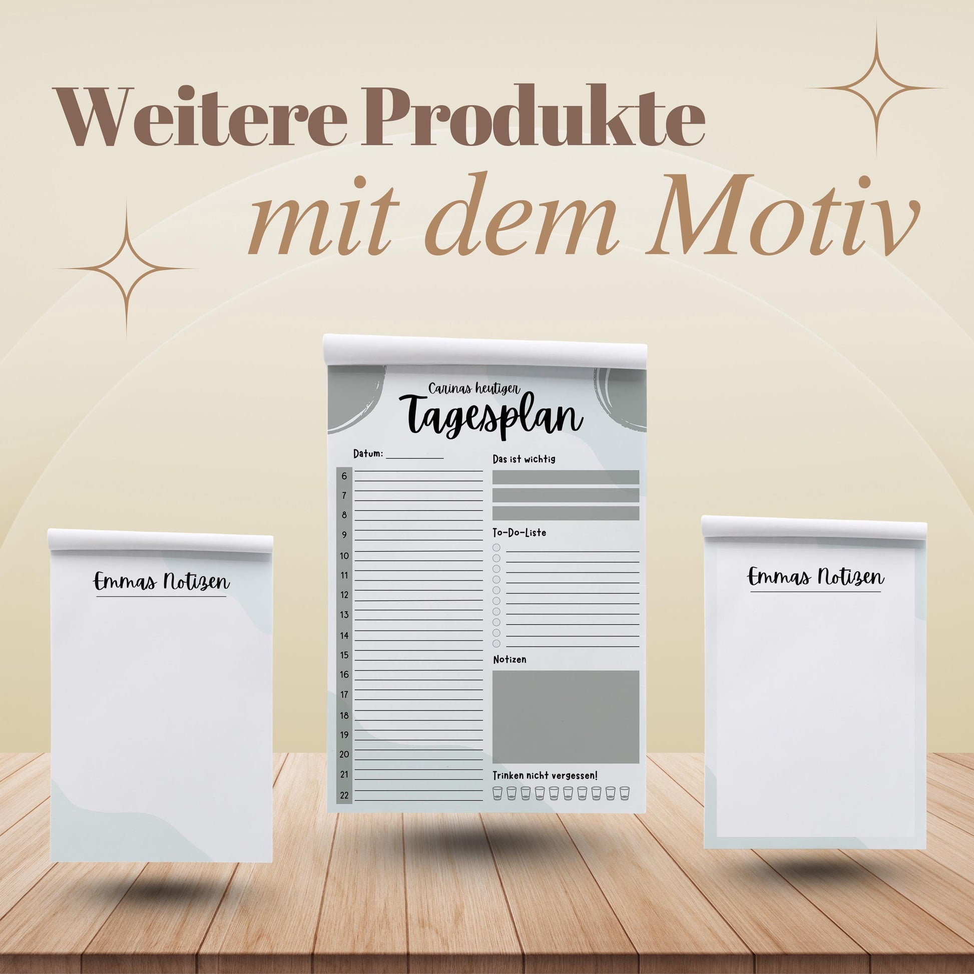 Notizblock Pastell Notizblock personalisierbar mit Namen To-Do Liste Notizblock für Studenten Bürobedarf Geschenk Kollege