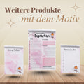 Notizblock Rotkehlchen Notizblock personalisierbar mit Namen To-Do Liste Notizblock für Studenten Bürobedarf Geschenk Kollege