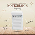 Notizblock Papierflieger Notizblock personalisierbar mit Namen To-Do Liste Notizblock für Studenten Bürobedarf Geschenk Kollege
