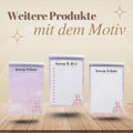 Tagesplaner Kawaii Katze A5 Notizblock personalisierbar mit Namen To Do Liste Notizblock für Studenten Schreibblock Bürobedarf Geschenk