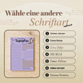 Tagesplaner Otter A5 Notizblock personalisierbar mit Namen To Do Liste Notizblock für Studenten Schreibblock Bürobedarf Geschenk Schüler