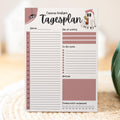Tagesplaner Summerween A5 Notizblock personalisierbar mit Namen To Do Liste Notizblock für Studenten Schreibblock Bürobedarf Geschenk
