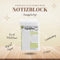 Tagesplaner Summerween A5 Notizblock personalisierbar mit Namen To Do Liste Notizblock für Studenten Schreibblock Bürobedarf Geschenk