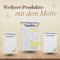 Notizblock Zitrone Notizblock personalisierbar mit Namen To-Do Liste Notizblock für Studenten Bürobedarf Geschenk Schüler