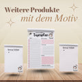 Notizblock Summerween Notizblock personalisierbar mit Namen To-Do Liste Notizblock für Studenten Bürobedarf Geschenk Kollege