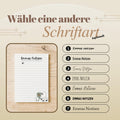 Notizblock Summerween Notizblock personalisierbar mit Namen To-Do Liste Notizblock für Studenten Bürobedarf Geschenk Pflanzenliebhaber