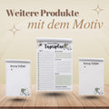 Notizblock Summerween Notizblock personalisierbar mit Namen To-Do Liste Notizblock für Studenten Bürobedarf Geschenk Pflanzenliebhaber