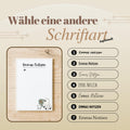Notizblock Summerween Notizblock personalisierbar mit Namen To-Do Liste Notizblock für Studenten Bürobedarf Geschenk Pflanzenliebhaber