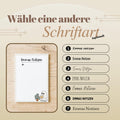 Notizblock Summerween Notizblock personalisierbar mit Namen To-Do Liste Notizblock für Studenten Bürobedarf Geschenk Pflanzenliebhaber