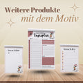Notizblock Summerween Notizblock personalisierbar mit Namen To-Do Liste Notizblock für Studenten Bürobedarf Geschenk Kollegin