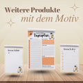 Notizblock Summerween Notizblock personalisierbar mit Namen To-Do Liste Notizblock für Studenten Bürobedarf Geschenk Kollegin