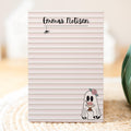 Notizblock Summerween Notizblock personalisierbar mit Namen To-Do Liste Notizblock für Studenten Bürobedarf Geschenk Kollegin