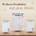 Notizblock Summerween Notizblock personalisierbar mit Namen To-Do Liste Notizblock für Studenten Bürobedarf Geschenk Kollegin