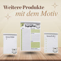 Notizblock Summerween Notizblock personalisierbar mit Namen To-Do Liste Notizblock für Studenten Bürobedarf Geschenk Kollegin