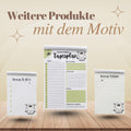 Notizblock Summerween Notizblock personalisierbar mit Namen To-Do Liste Notizblock für Studenten Bürobedarf Geschenk Kollegin