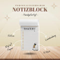 Notizblock Summerween Notizblock personalisierbar mit Namen To-Do Liste Notizblock für Studenten Bürobedarf Geschenk Kollege