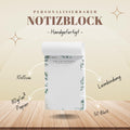 Notizblock Floral Notizblock personalisierbar mit Namen To-Do Liste Notizblock für Studenten Bürobedarf Geschenk Kollegin