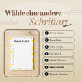 Notizblock Zitrone Notizblock personalisierbar mit Namen To-Do Liste Notizblock für Studenten Bürobedarf Geschenk Kollegin
