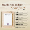 Notizblock Anxiety Notizblock personalisierbar mit Namen To-Do Liste Notizblock für Studenten Bürobedarf Geschenk Kollegin
