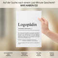 Logopädin Definition Poster personalisierbar mit Namen Beruf Poster Logopädin Geschenk Einzug Geburtstag Geschenk Logopädin Poster Beruf